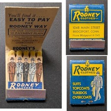 Feature Matchbook Rodney Clothes Bridgeport CT picture