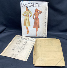 Vtg Sewing Pattern, McCalls 7304 dress, 14, Uncut - ships free picture