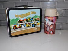 VTG 1971 THE PARTRIDGE FAMILY METAL LUNCH BOX W ORIGINAL THERMOS METAL ~NICE picture