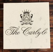 The Carlyle Hotel New York NYC Marble Coaster picture