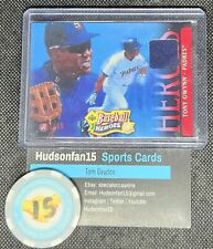 Tony Gwynn 2005 Upper Deck Heroes #85 Red Memorabilia Game Used Jersey 78/99 picture