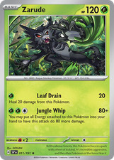 ZARUDE R REVERSE HOLO 011/191 SURGING SPARKS POKEMON NM/M. picture