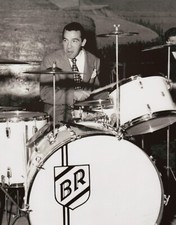 Buddy Rich Playing The Drums 4x6 Picture Celebrity Print picture