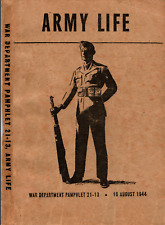 124 Page 1944 WAR DEPARTMENT PAMPHLET 21-13 ARMY LIFE Manual on Data CD picture