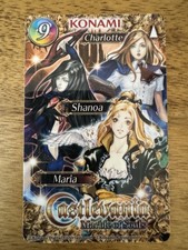 Round 1 Rare #9 Charlotte Shanoa Castlevania Marble of Souls Coin Pusher Card picture