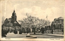 Tsingtao Qingdao Protest. Church Warehouse Max Grill c1900s-10s Vintage Postcard picture