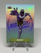 2025 Fleer Ultra Superman Platinum Medallions Parasite #M-41 Silver Holo SP /100 picture
