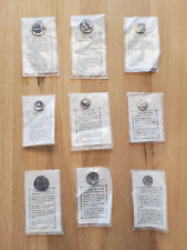 9 Astrology Zodiac Tokens + Info Paper Slips Sealed in Original Plastic picture