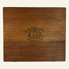 Vintage La Palina Cigar Box 12” x 10.5” picture