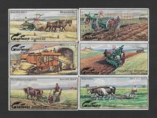 c1924 Gartmann Chocolate Cards Series 772 Album 20 Modern Agricultural Machines picture