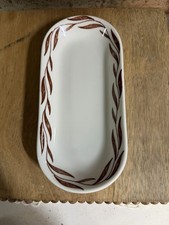 Vintage RARE 1966 Mayer China Company Manger Hotel Olive Boat Relish Tray picture