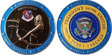 EASTERN AIR DEFENSE SECTOR CAMP DAVID CHALLENGE  COIN President Trump b 41 picture