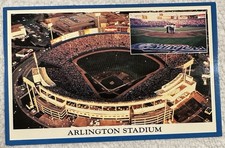 Texas Rangers Baseball Club Arlington Stadium Game Day Postcard New Unposted picture