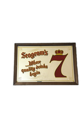 Vintage Seagram's 7 Crown Mirror picture