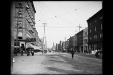 Photo:Saginaw Michigan Genesee Avenue 1900s Street Commercial Buildings picture