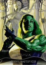 2020 Upper Deck Marvel Masterpieces #19 She-Hulk 1249/1999 Tier 1 picture