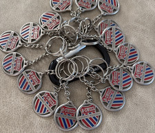 Lot of (17) K-Swiss Luxury Edition Metal Advertising Double Sided Key Chain picture