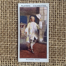 Beau Nash Dandies #15 1932 Christopher Clark John Player Cigarette Tobacco Card picture