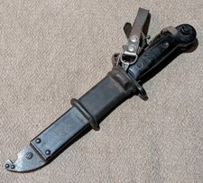 90's East German Army Bayonet Knife And Scabbard  picture