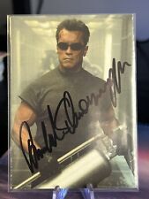 Terminator 3 Movie Autograph Card Arnold Schwarzenegger Rare On Card Auto picture
