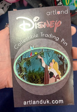 Disney Artland Sleeping Beauty Briar Rose Artist Proof #20 Jumbo pin RARE picture