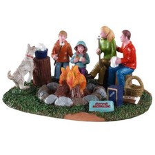 Lemax Christmas 2020 S'MORE FAMILY FUN #03524 NRFB Harvest Crossing Village * picture