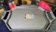 Finex Cast Iron Griddle No. 18 Double Cooling Handles and Easy Release Surface picture