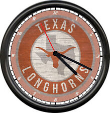 Texas Longhorns Austin College Football Team Uniform Graphic Sign Wall Clock picture