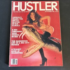 Vintage Hustler November 1981 Larry Flynt Snake Cover picture