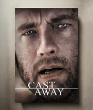Cast Away 8x12 Metal Movie Poster Sign picture