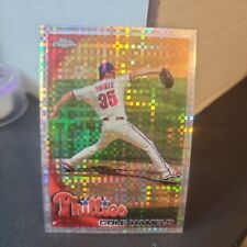 2010 Topps Chrome - X-Fractor #24 Cole Hamels picture