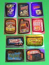 2006 Topps Wacky Packages ANS3 All-New Series 3 Insert Foil STICKER 10 Card Set picture
