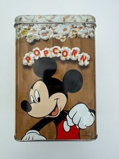 Vintage 1997 Disney Mickey Mouse Popcorn Tin Sealed Series #1 Mickey Unlimited picture