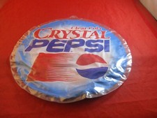 Retro Crystal Pepsi Soda Inflatable Vendor Store Display *RARE* picture