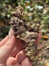 Natural Native Copper Ore Specimen- Beautiful 4” Raw Michigan Copper Crystal picture