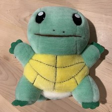 Vintage Mirage Squirtle Pokemon Like Plush Turtle 11 inches picture