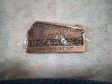 Vintage Brass John Deere Belt Buckle Limited Edition Sealed Unused Very Rare Htf picture