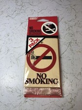 MEDO Vintage 1994 NO SMOKING Air Freshener Unopened NIP 3 Pack picture