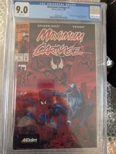 π₯ π₯ Maximum Carnage #1 1994 CGC 9.0 Acclaim Entertainment Promotional π₯ π₯ picture