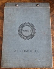 Antique Auto Insurance Ledger The Home Insurance Company New York c1910s Unused picture