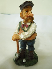 Vintage K's Collection Scottish Golfer Figurine Resin Collectable 5