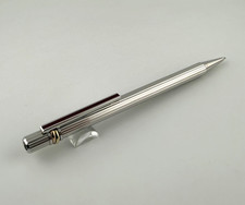 Vintage Must De Cartier Trinity Silver Godron Mechanical Pencil -Excellent picture
