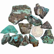 64 Grams Stabilized Hubei Vein Turquoise Rough picture