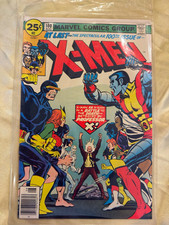 Marvel X-Men #100 Aug 1976 Cyclops Jean Grey Professor X Cockrum High Grade picture