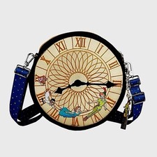 Harveys Disney Peter Pan Big Ben Crossbody Seatbelt Flying Clock Bag + Sticker picture