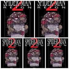 5 Pack Spider-Man Reign 2 #1 Kaare Andrews Variant PRESALE 7/3 Marvel 2024 picture