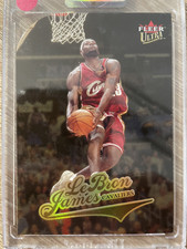 2004-05 Fleer Ultra - LeBron James #114 Gold Medallion picture