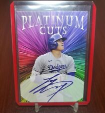 Shohei Ohtani- NEW Platinum Cuts Dodgers Card Quantity Discount  picture