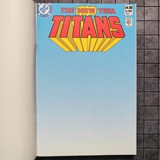 The New Teen Titans #1 - (2023 Facsimile Blank Variant) - UNREAD NM picture