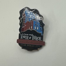 2004 Disney Twilight Zone Tower Of Terror Grand Opening Pin California Adventure picture